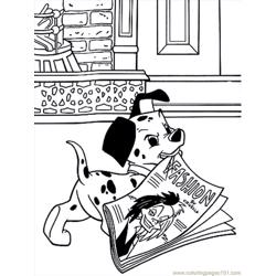 102 Dalmatians1 (5) Free Coloring Page for Kids