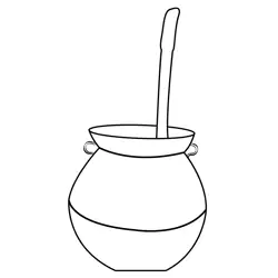 Copper Boiler Free Coloring Page for Kids