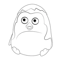 Penguin 5 Free Coloring Page for Kids