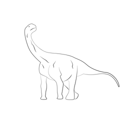Colhue Dino Free Coloring Page for Kids