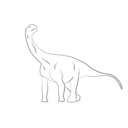 Colhue Dino Free Coloring Page for Kids