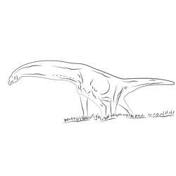 Isisaurus Free Coloring Page for Kids