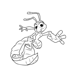 A Bug's Life Coloring Pages Printable for Free Download