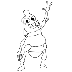 P.t. Flea Free Coloring Page for Kids