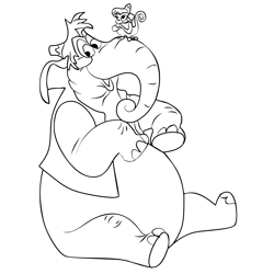 Abu 2 Free Coloring Page for Kids
