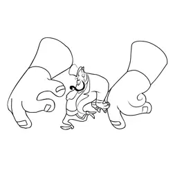 Fanny Genie Free Coloring Page for Kids
