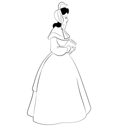 Alice's Sister Free Coloring Page for Kids