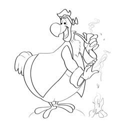 The Dodo Free Coloring Page for Kids