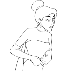 Beautiful Princesses Free Coloring Page for Kids