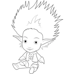 Small Arthur Free Coloring Page for Kids