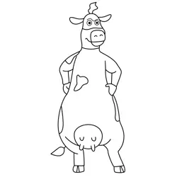 Bessy Free Coloring Page for Kids