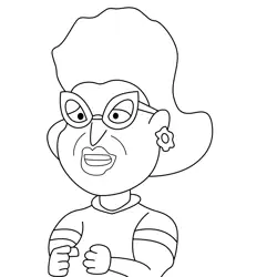 Eleanor Goldner Free Coloring Page for Kids