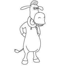Miles Free Coloring Page for Kids