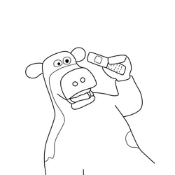 Otis 3 Free Coloring Page for Kids