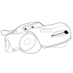Ferrari Car Free Coloring Page for Kids