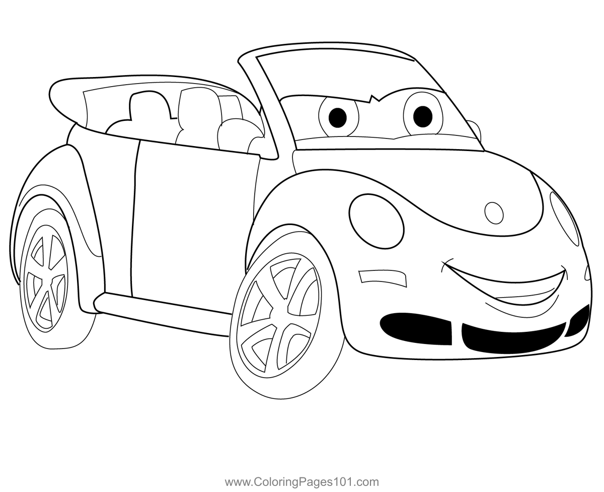Vw Car Cartoon