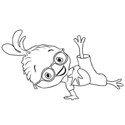 Chicken Little 1 Free Coloring Page for Kids