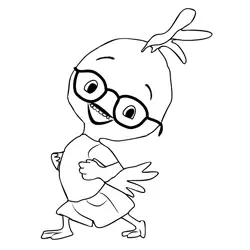 Chicken Little 2 Free Coloring Page for Kids
