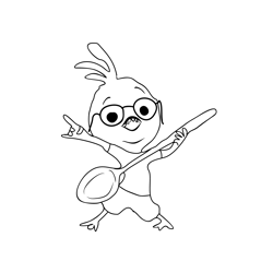 Chicken Little 3 Free Coloring Page for Kids