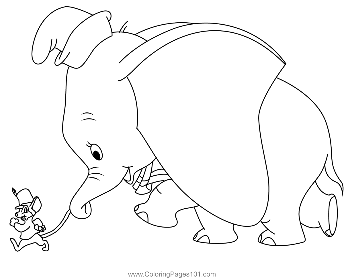 Walking Dumbo And Timothy