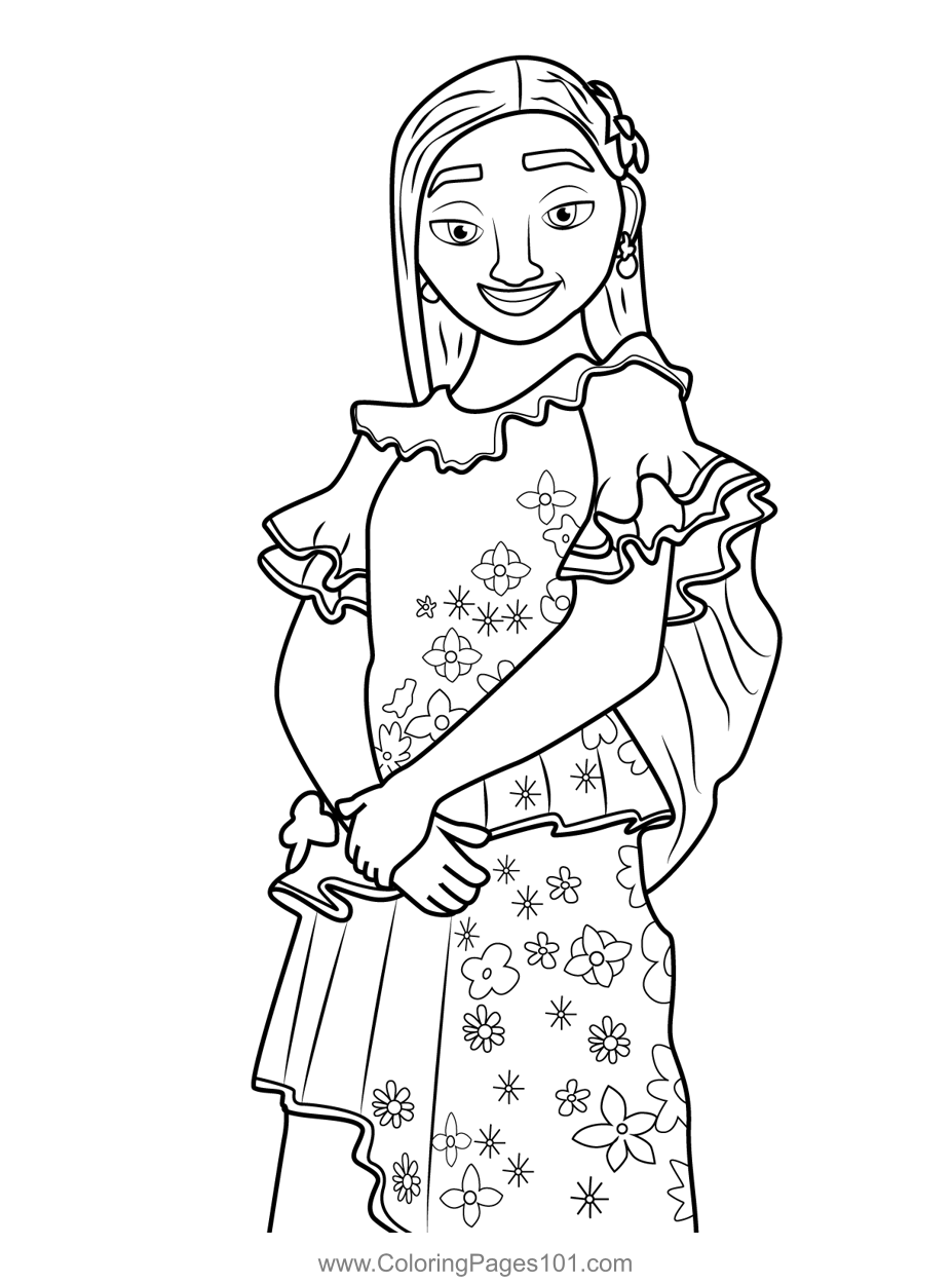 540  Free Coloring Pages Disney Encanto  HD