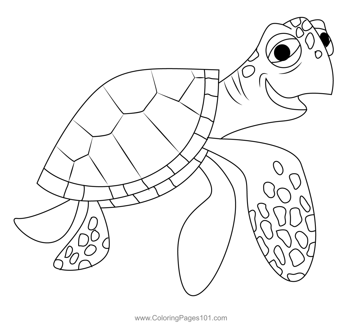 nemo turtle clipart free