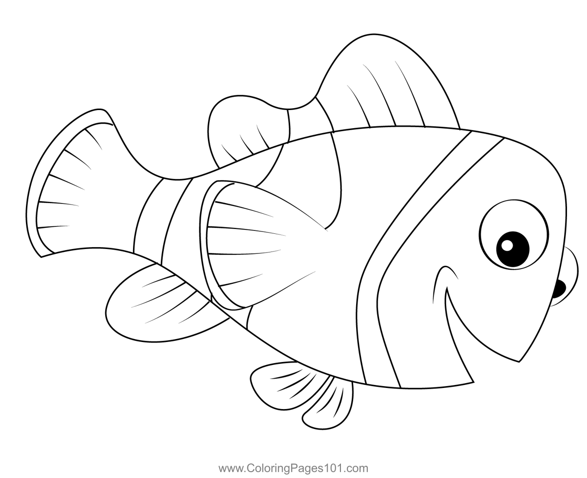 Marlin Is Finding Nemo Coloring Page Finding Nemo Coloring Pages | My
