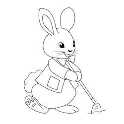 Play Peter Free Coloring Page for Kids