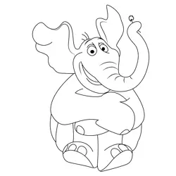 Hort Free Coloring Page for Kids