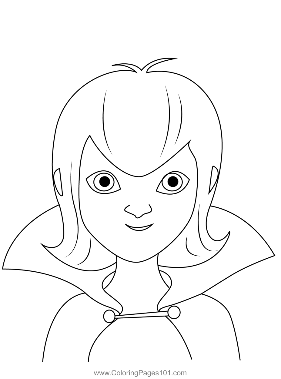 Selena Gomez Coloring Page for Kids - Free Hotel Transylvania Printable  Coloring Pages Online for Kids  | Coloring Pages for  Kids