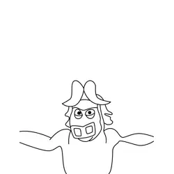 Andy Fairfax Free Coloring Page for Kids