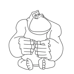 Bada Free Coloring Page for Kids