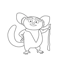 Maurice 2 Free Coloring Page for Kids