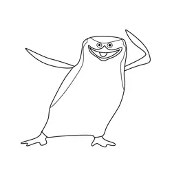 Skipper 2 Free Coloring Page for Kids