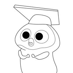 Utta Free Coloring Page for Kids