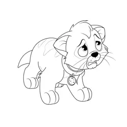 Cry Oliver Free Coloring Page for Kids