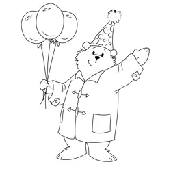 Birthday Free Coloring Page for Kids