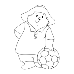 Game Play Free Coloring Page for Kids