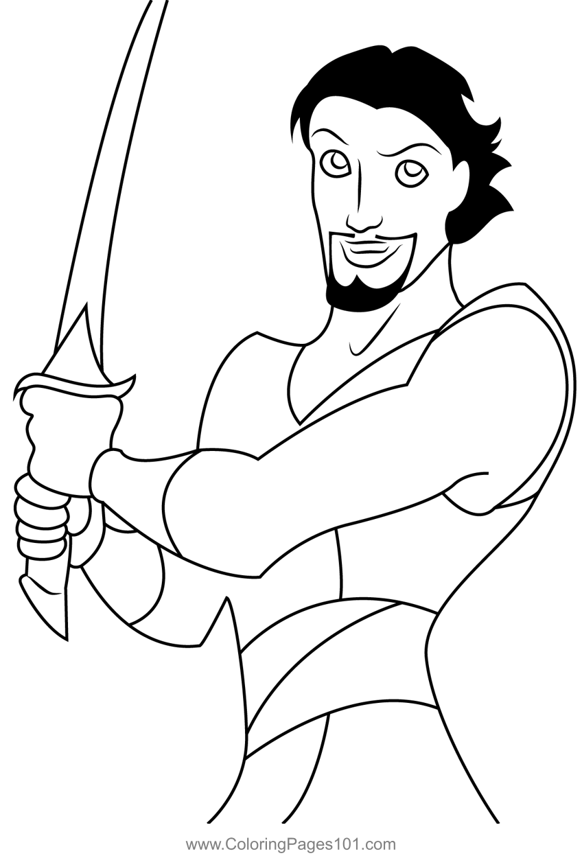 Sinbad Having Swords