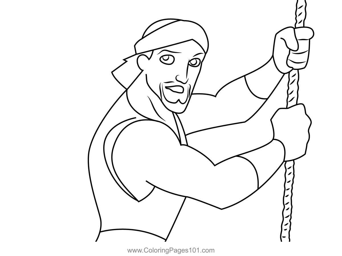 Sinbad With Rope