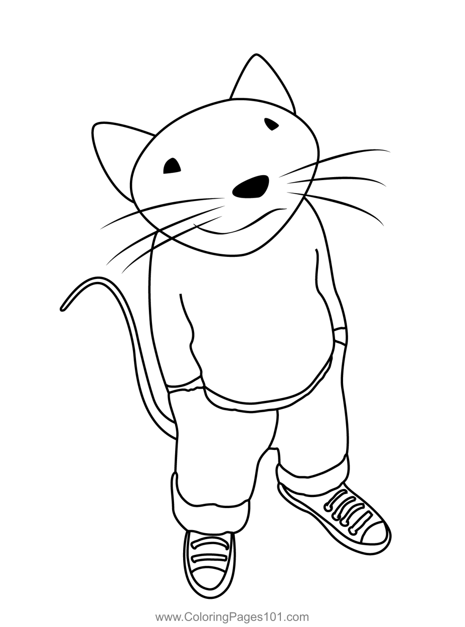 Stuart Little Coloring Page for Kids - Free Stuart Little Printable  Coloring Pages Online for Kids  | Coloring Pages for  Kids