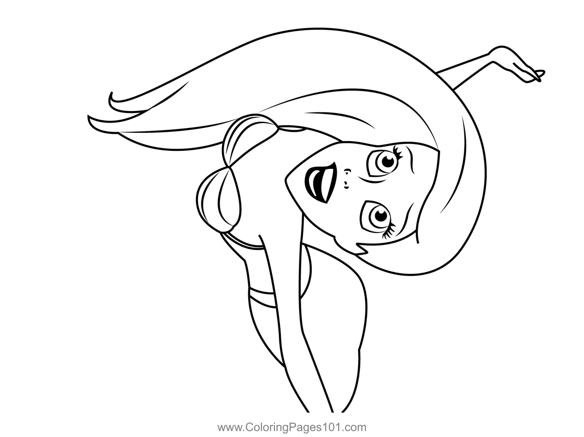 The Little Mermaid Ariel Coloring Page for Kids   Free The Little ...