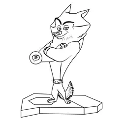 Classified From The Penguins Of Madagascar Free Coloring Page for Kids