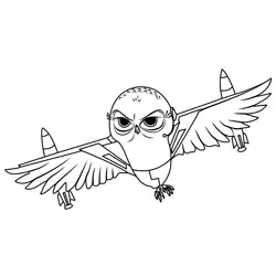 Eva Free Coloring Page for Kids