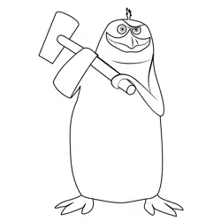 Rico Free Coloring Page for Kids