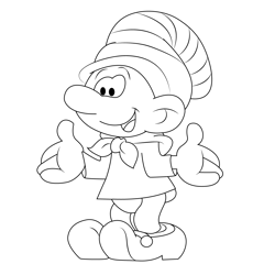 Miller Free Coloring Page for Kids