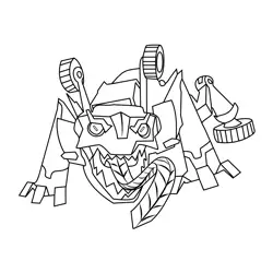 Springload From Transformers Free Coloring Page for Kids