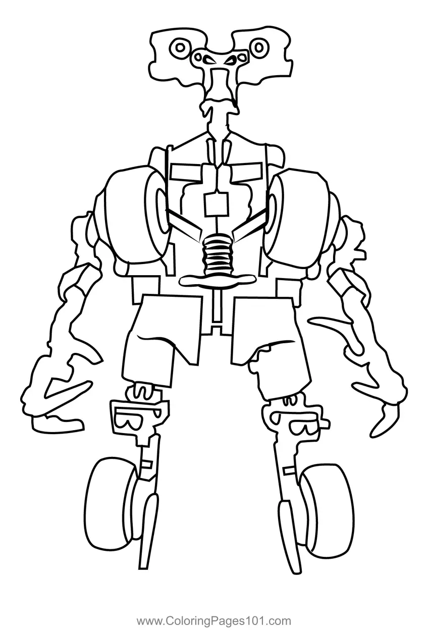 Wheelie From Transformers Coloring Page for Kids - Free Transformers ...