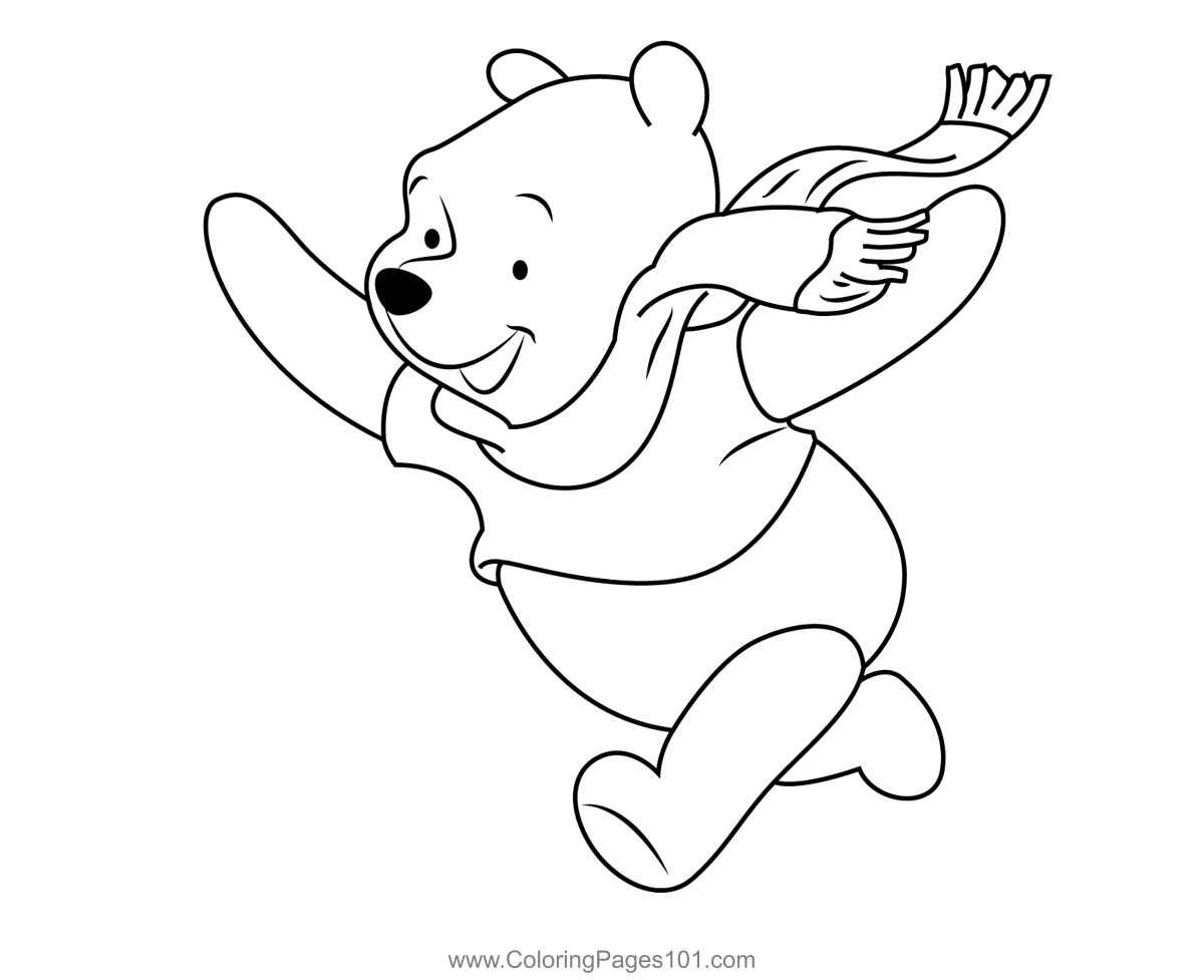 Happy Pooh Bear