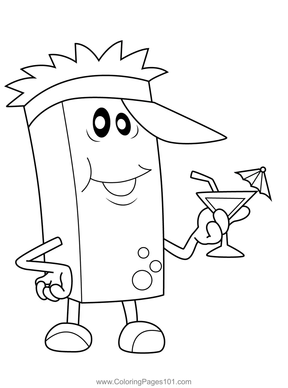 ABC Monster I Coloring Page for Kids - Free ABC Monsters Printable